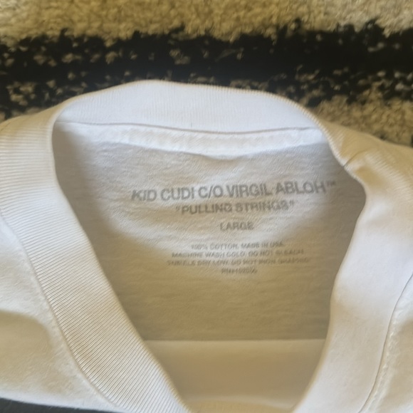 Kid Cudi c/o Virgil Abloh “Pulling Strings” Large t shirt - Picture 3 of 3